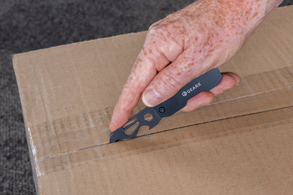 Gear X foldable EDC tool with carabiner and parcel cutter