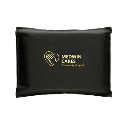 Solra emergency blanket in RCS recycled RPET pouch