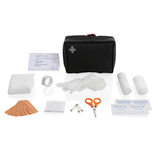 RCS recycled nubuck PU pouch first aid set