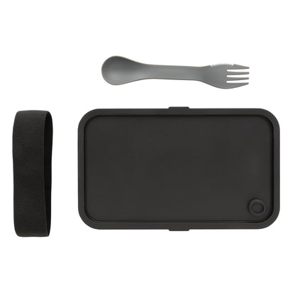 PP lunch box with spork