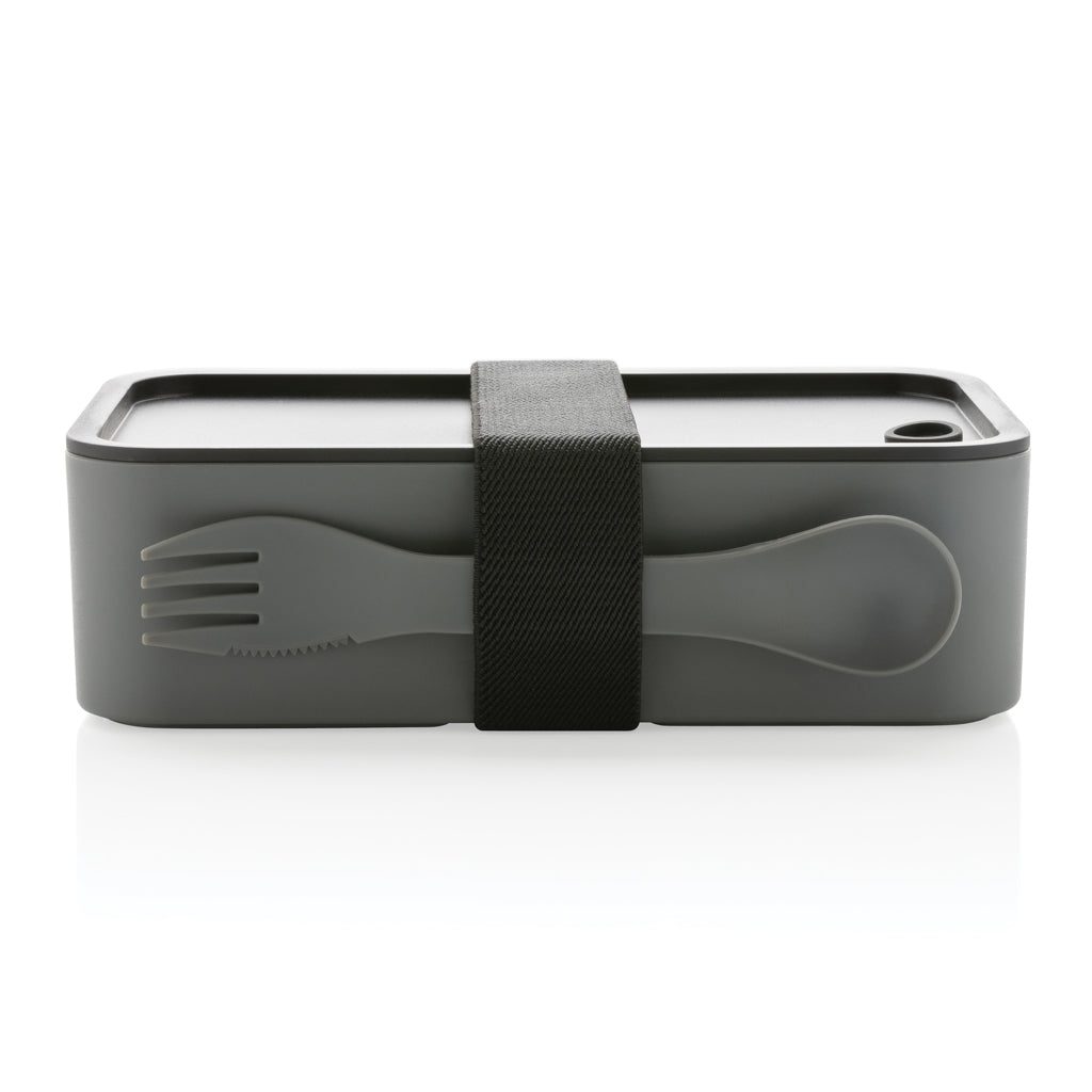 PP lunch box with spork