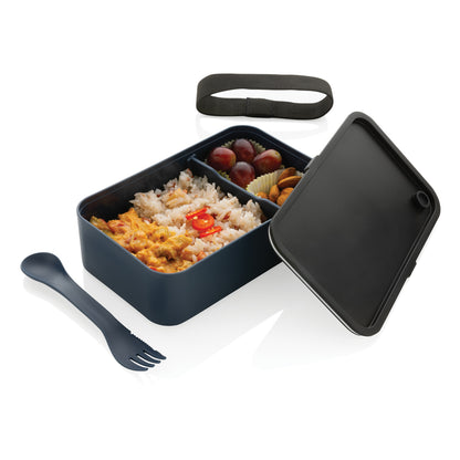 PP lunch box with spork