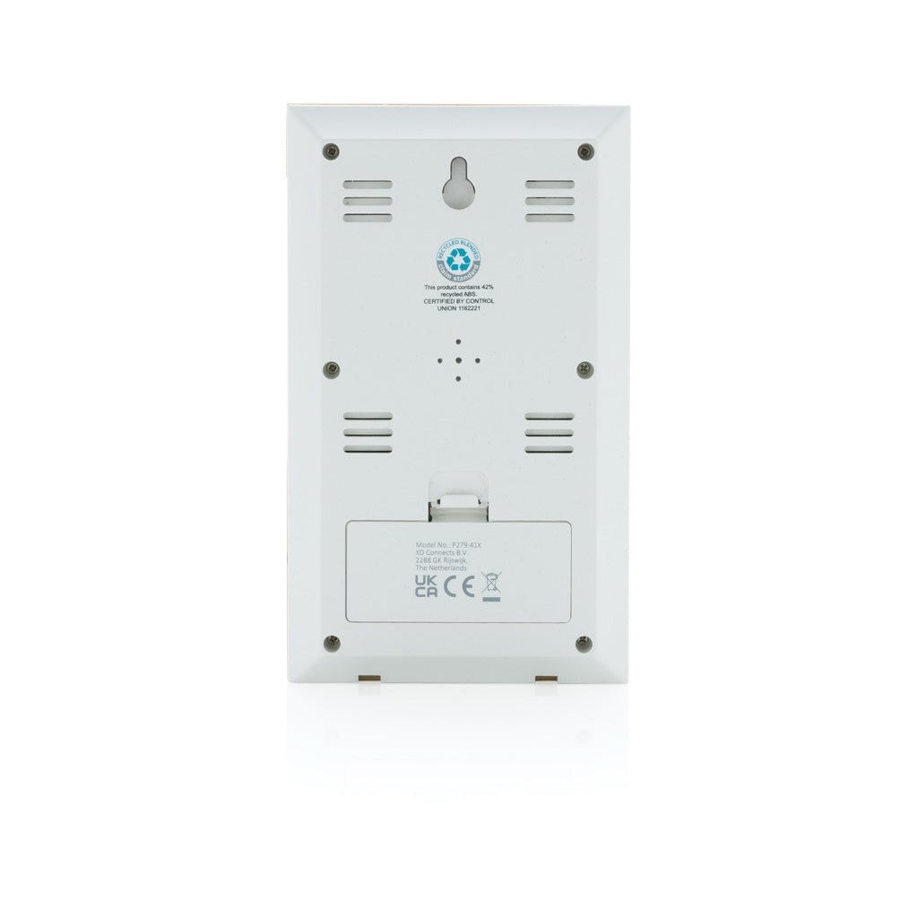 Utah RCS rplastic and bamboo weather station