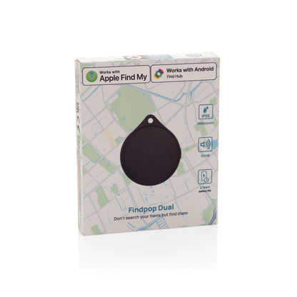 Findpop Dual RCS recycled plastic item finder IPX5