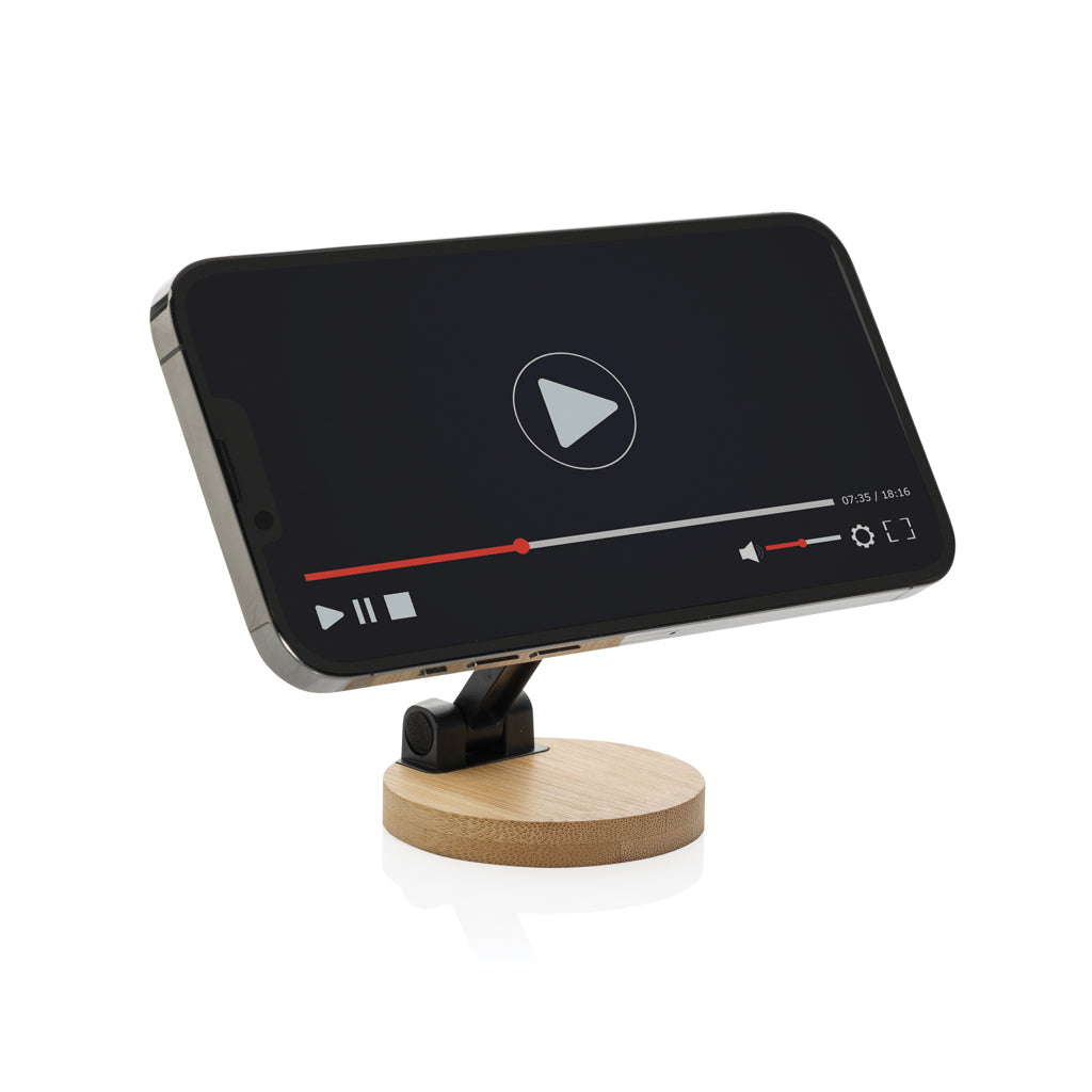 Magmount RCS recycled plastic and bamboo phone stand