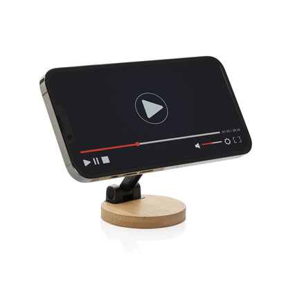 Magmount RCS recycled plastic and bamboo phone stand