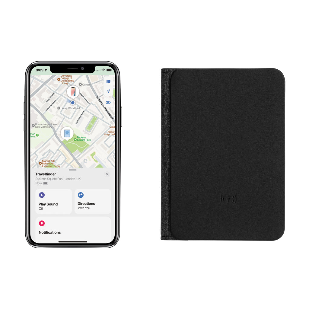 Travelfinder RCS passport holder worldwide locating