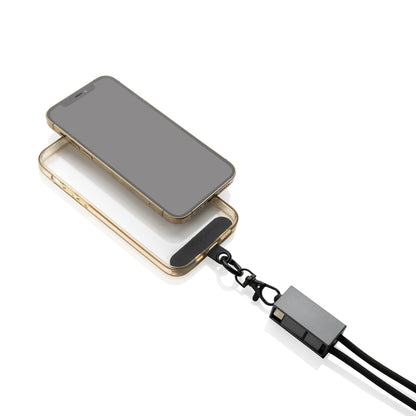 Terra RCS recycled PET phone cord with 60W dual charge cable