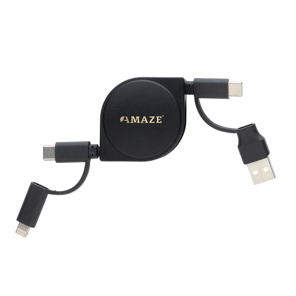 RCS recycled plastic and TPE 4 in 1 cable