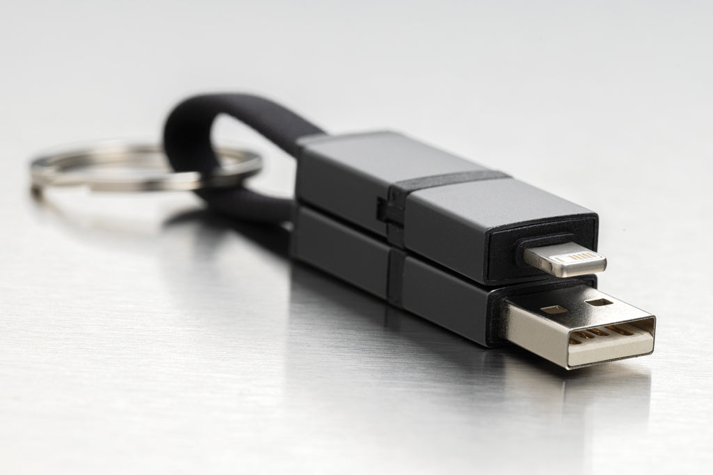 Terra recycled aluminium 4 in 1 60W fast charging cable