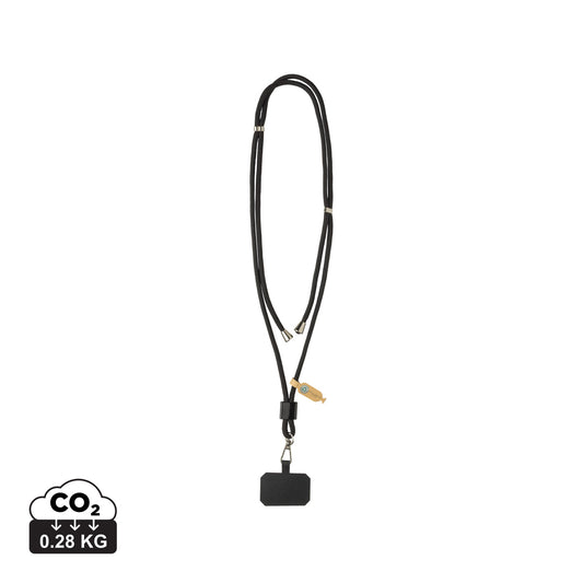 CarryLoop RCS recycled PET adjustable phone holder lanyard