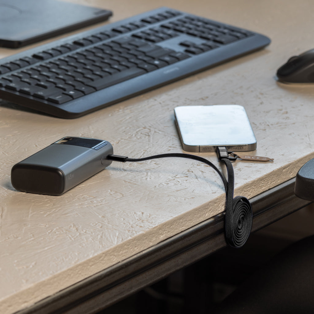 Arc RCS recycled Ultra-thin 60W 2 in 1 magnetic cable