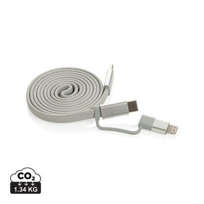 Arc RCS recycled Ultra-thin 60W 2 in 1 magnetic cable