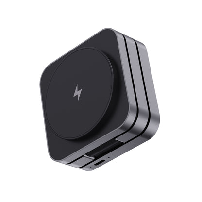 Terra RCS recycled aluminium foldable 3 in 1 15W charger