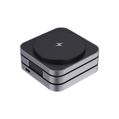 Terra RCS recycled aluminium foldable 3 in 1 15W charger