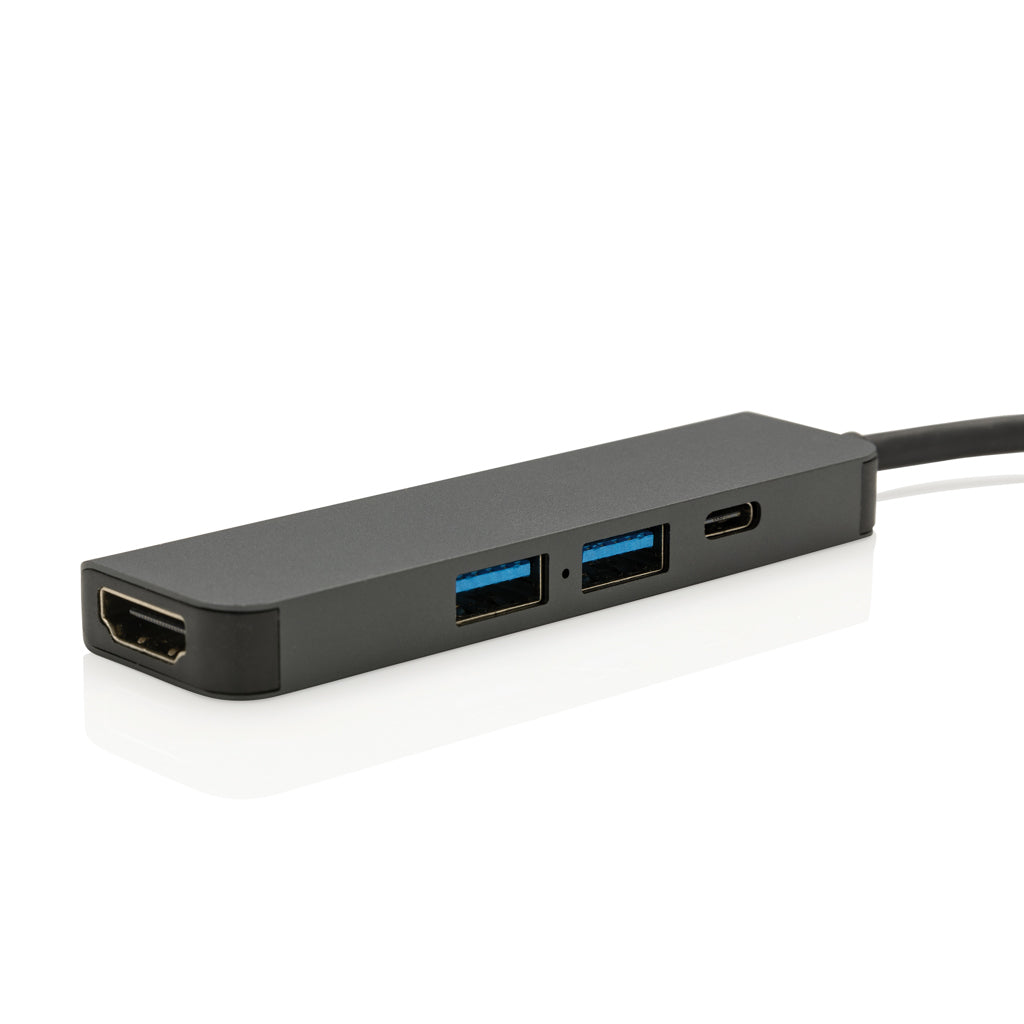 Terra RCS recycled aluminium hub with HDMI input