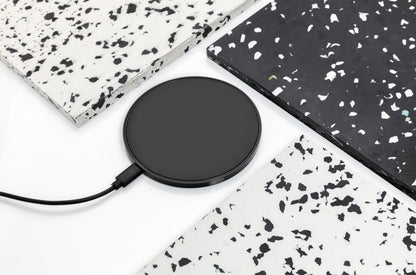 RCS standard recycled plastic 10W wireless charger