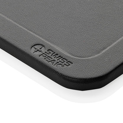 Swiss Peak 3 in 1 RCS recycled PU wireless charger desk tray