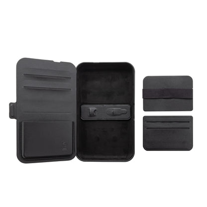 Swiss Peak RCS recycled travel case with 3 in 1 charger