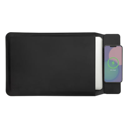 Swiss Peak 15W magnetic charging laptop sleeve 14-15,6'