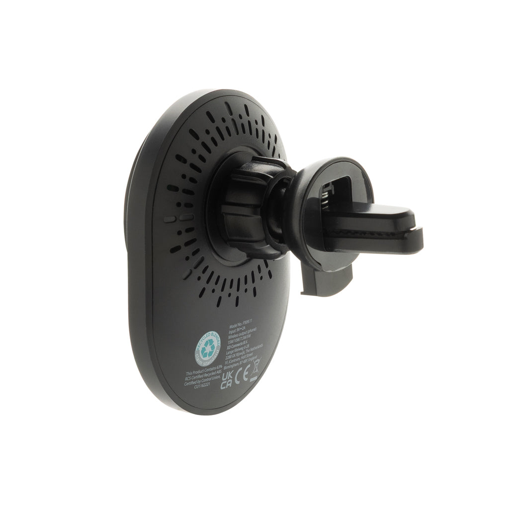 PowerCruze RCS rplastic 15W magnetic charging car holder