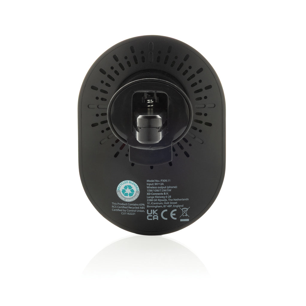 PowerCruze RCS rplastic 15W magnetic charging car holder