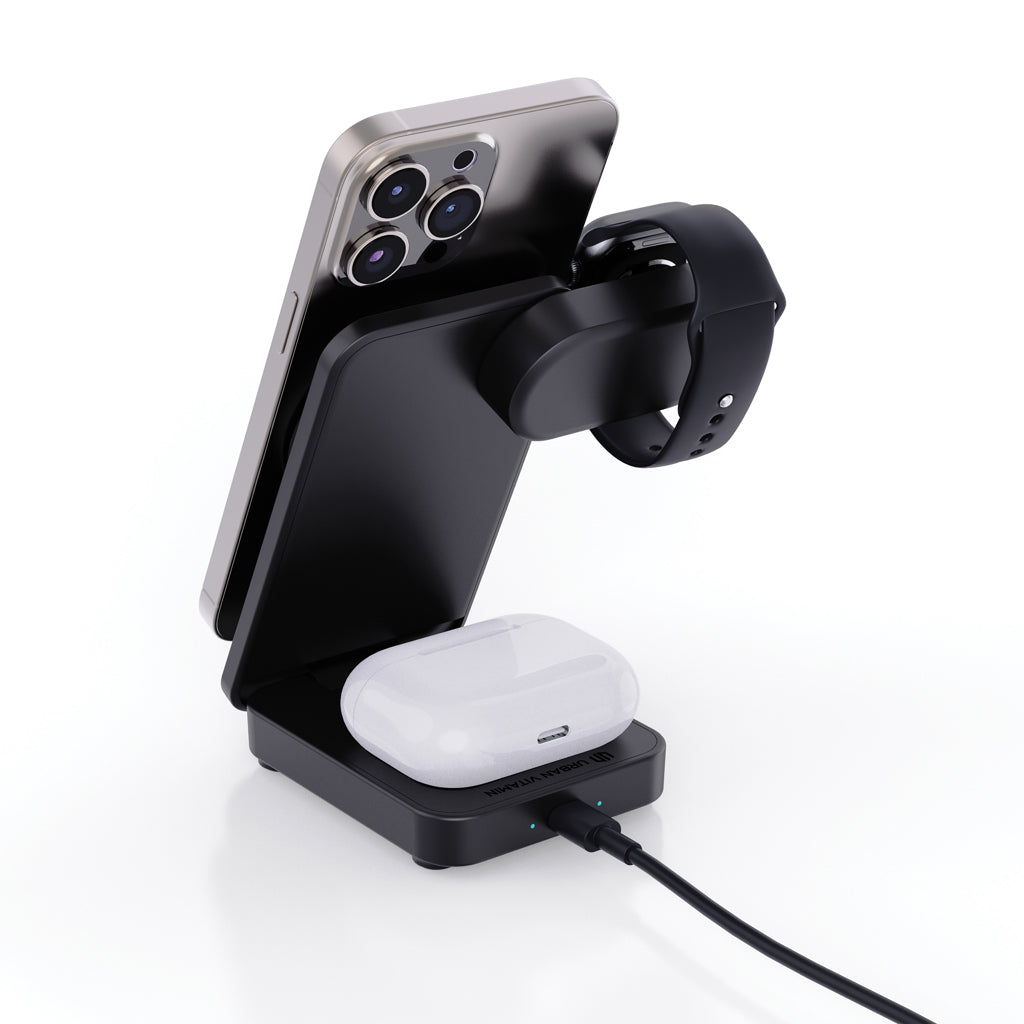 Urban Vitamin Arcadia RCS rplastic 15W 3in1 magnetic charger