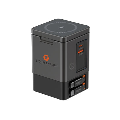 Urban Vitamin Sacramento 105W GAN charger+retractable cables