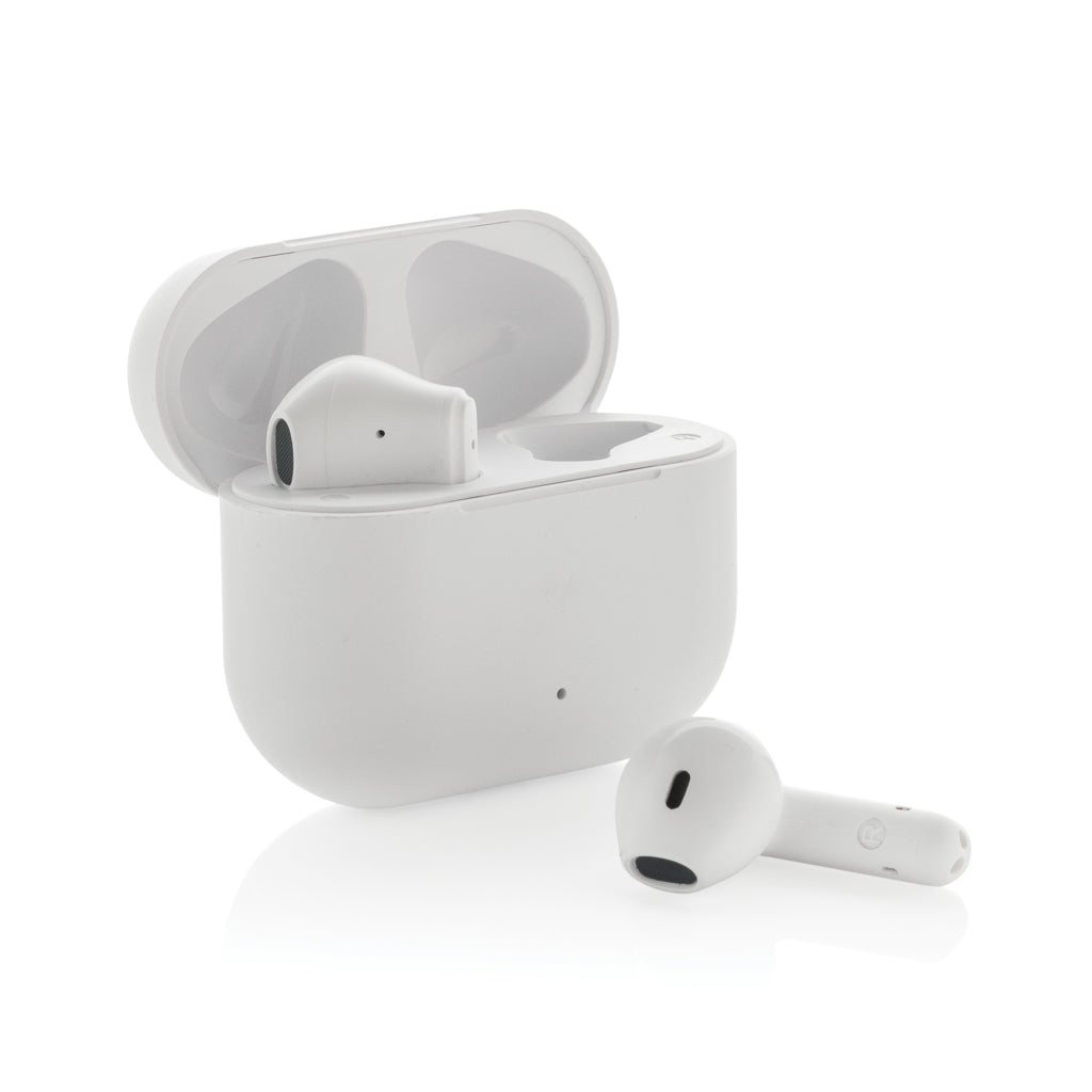 Tunevo RCS recycled plastic wireless earbuds