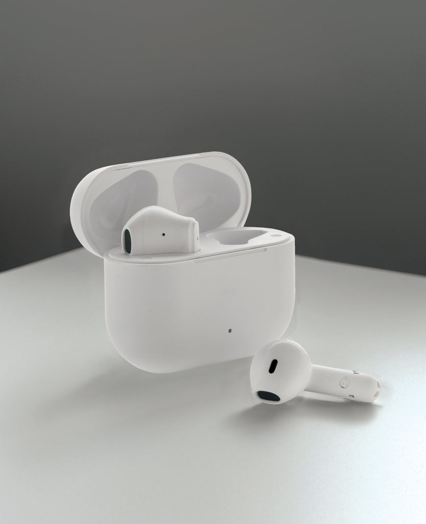 Tunevo RCS recycled plastic wireless earbuds