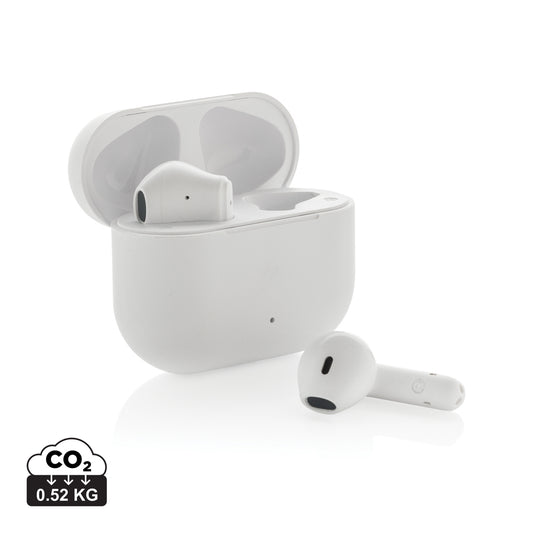 Tunevo RCS recycled plastic wireless earbuds