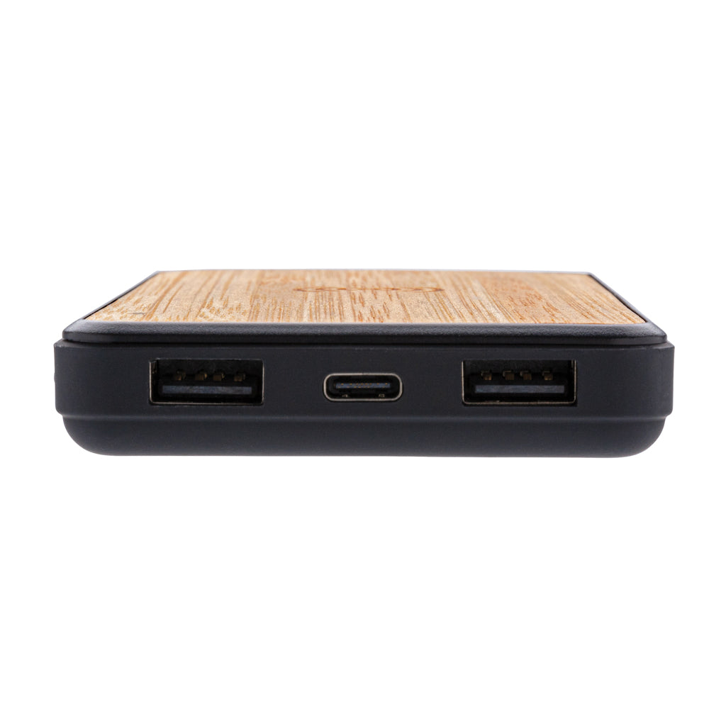 RCS recycled plastic 8000 mAh Wireless Powerbank