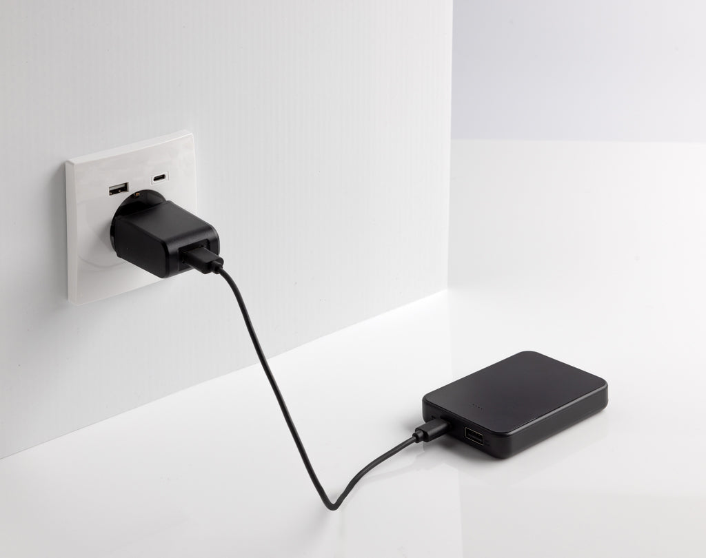 Boostcore RCS recycled plastic powerbank 5.000mAh with USB C