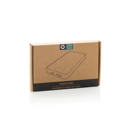 Boostcore RCS recycled plastic powerbank 10.000mAh USB C
