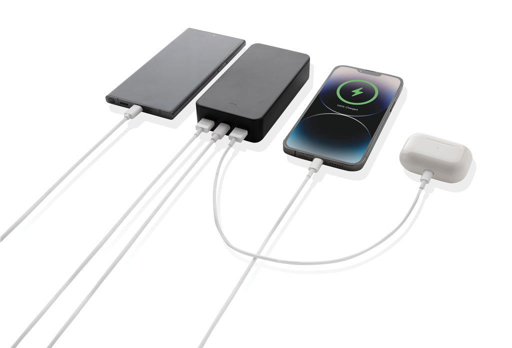 Boostcore RCS recycled plastic powerbank 20.000mAh USB C