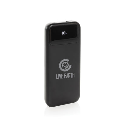Turbopack RCS rplastic powerbank 10.000 integrated cables