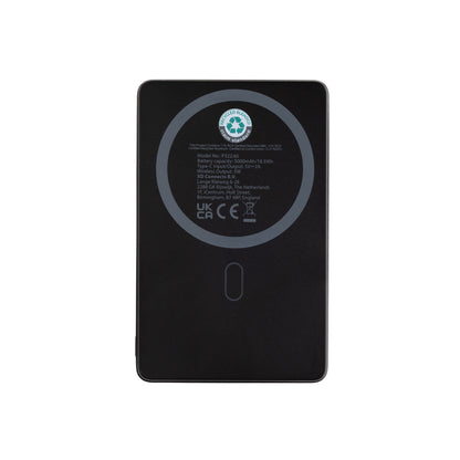 Orion RCS recycled aluminium 5000 mah 5W magnetic powerbank
