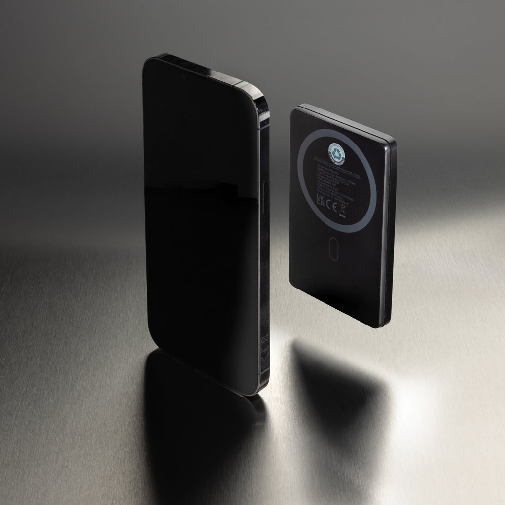 Orion RCS recycled aluminium 5000 mah 5W magnetic powerbank
