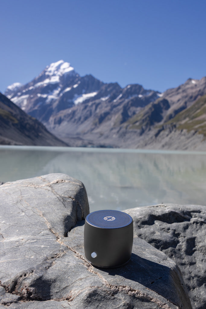 Swiss Peak RCS recycled aluminium 3W bass speaker