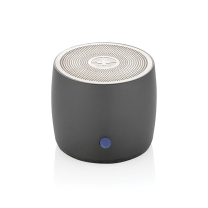 Swiss Peak RCS recycled aluminium 3W bass speaker