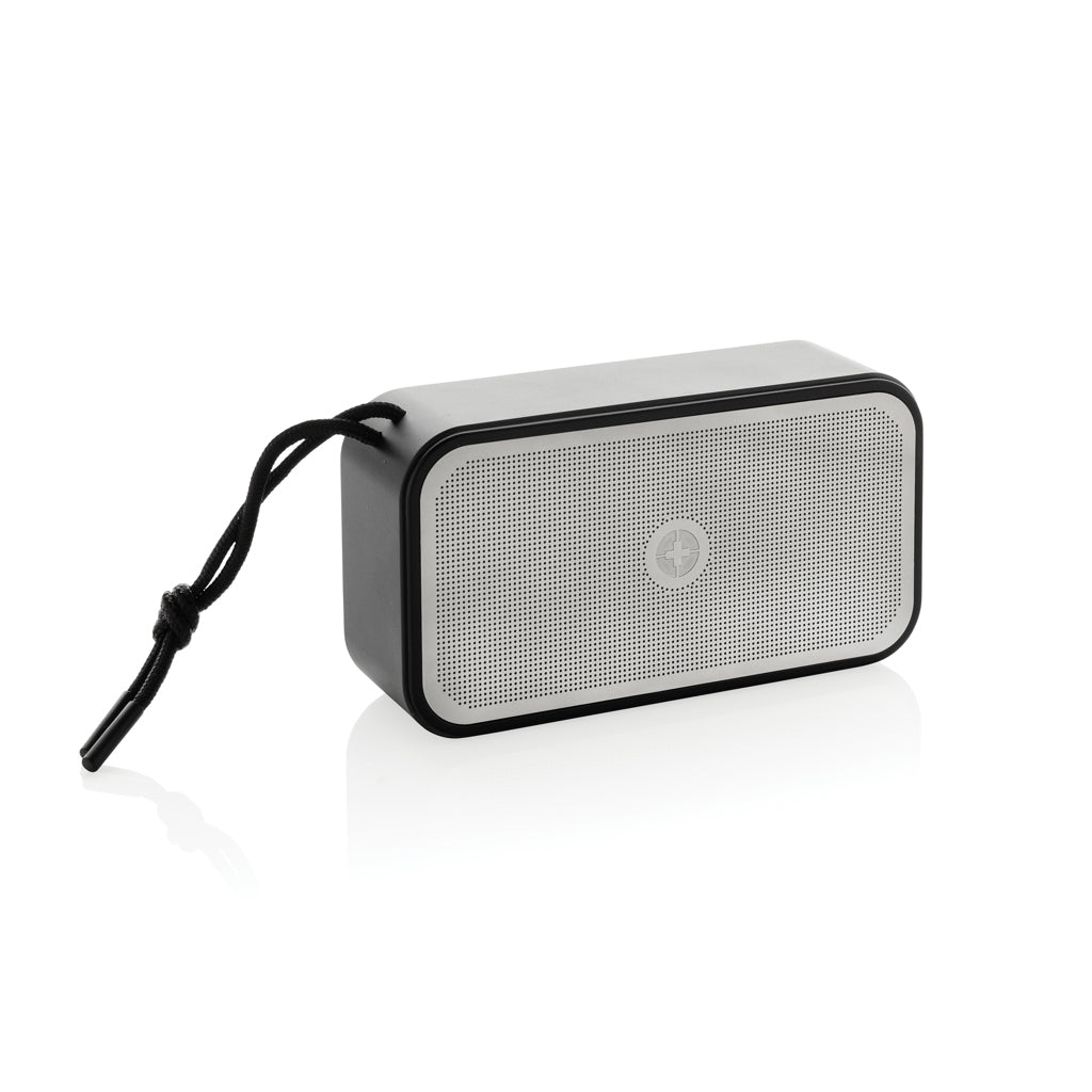 Swiss Peak RCS recycled aluminium 10W bass speaker