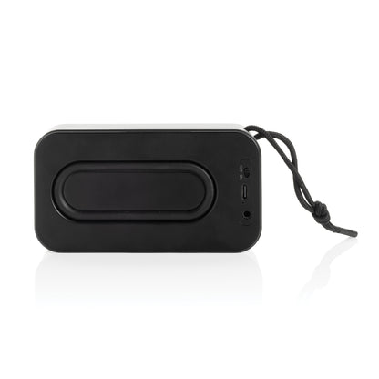 Swiss Peak RCS recycled aluminium 10W bass speaker