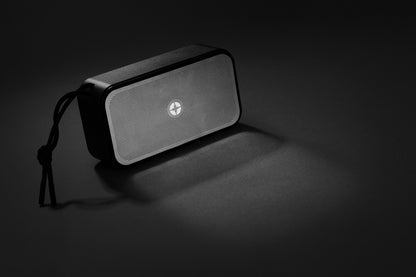 Swiss Peak RCS recycled aluminium 10W bass speaker
