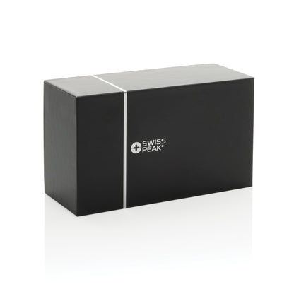 Swiss Peak RCS recycled aluminium 10W bass speaker