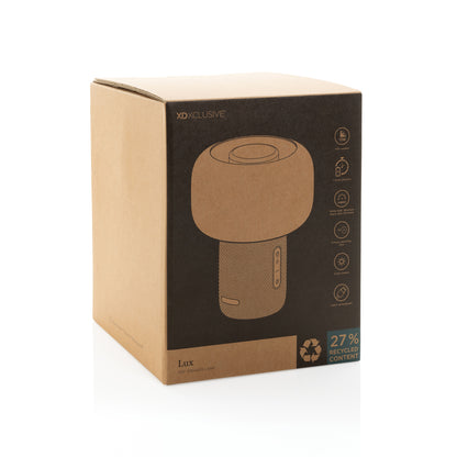 Lux RCS recycled plastic 10W speaker lamp