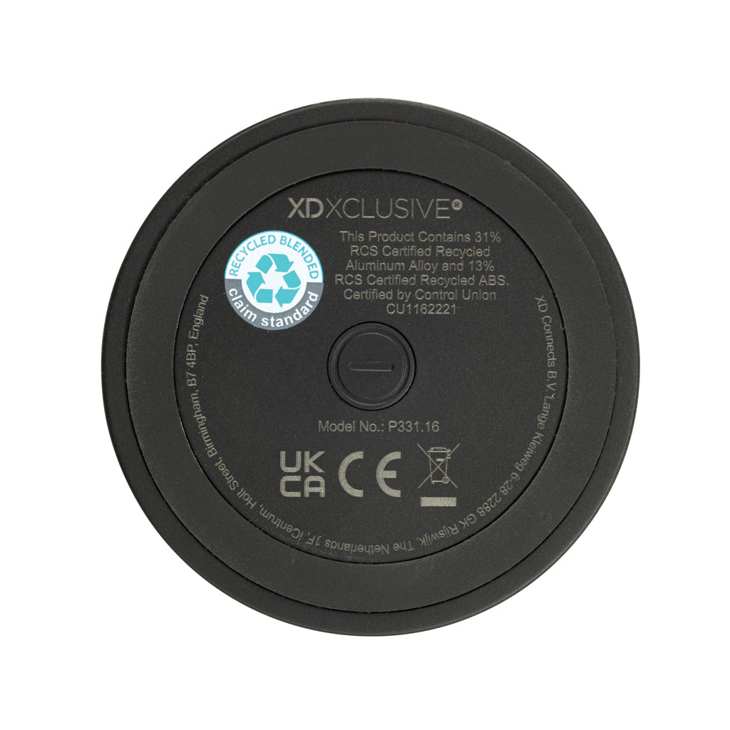 Nivio RCS recycled aluminum magnetic 5W Speaker