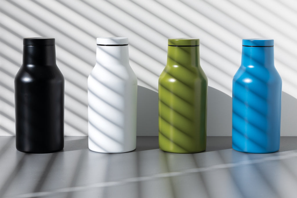 RCS Recycled stainless steel compact bottle
