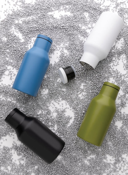 RCS Recycled stainless steel compact bottle