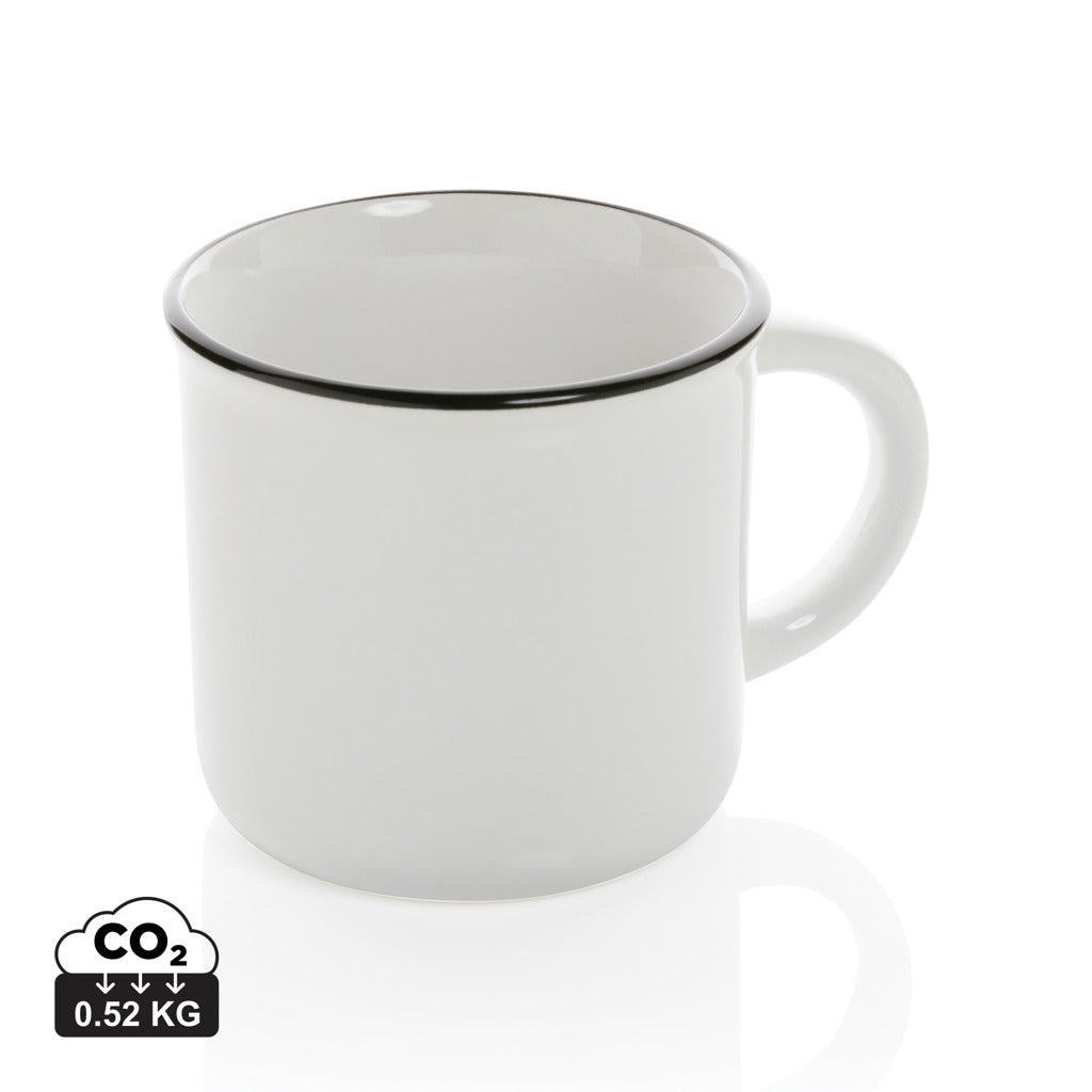 Vintage ceramic mug 280ml