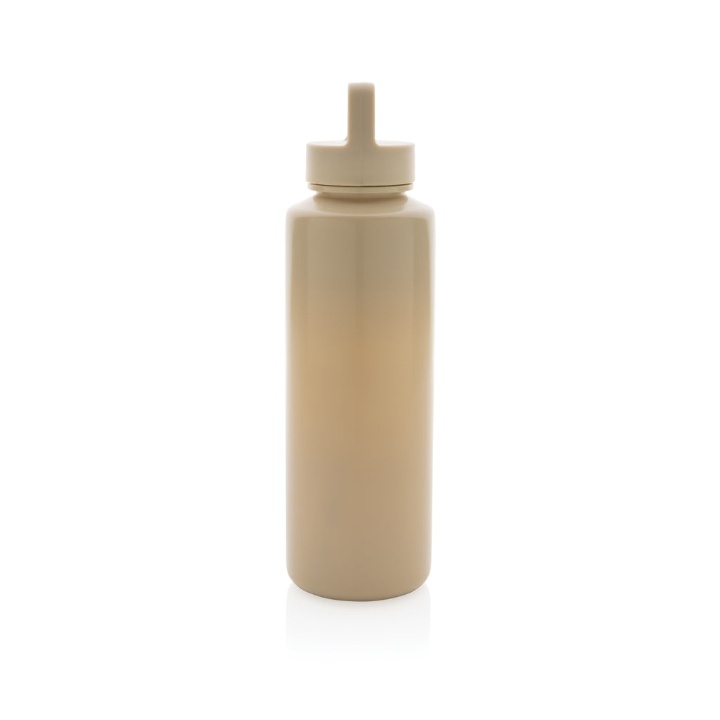 RCS certified recycled PP water bottle with handle